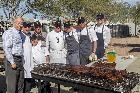 Jimmy Walker and chefs