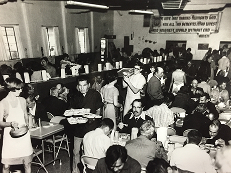 SVdP Henry Unger Dining Room in 1954.