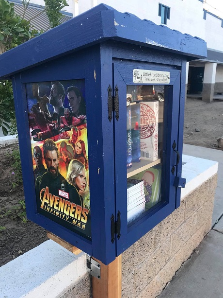 Avengers Little Free Library