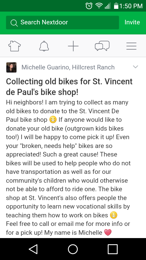 Bike Donation