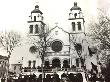 St. Mary's Church in 1946.