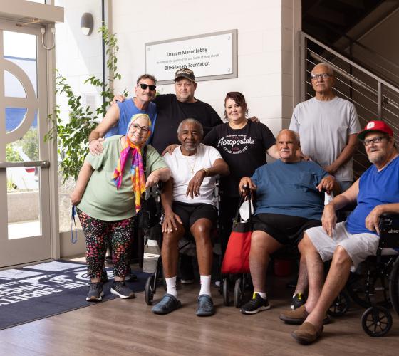 Provide meal service and social engagement for our residents Ozanam Manor Residents