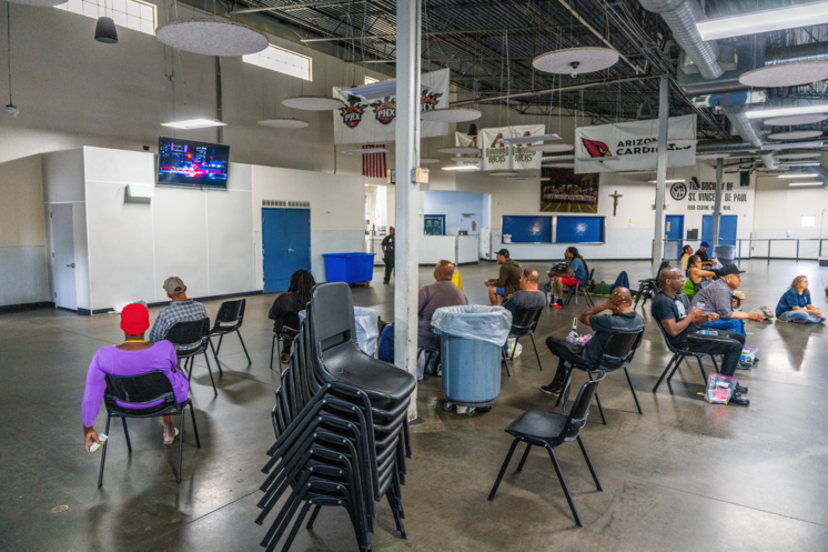 A photo of the Respite Center provided at the Phoenix Dining Room.