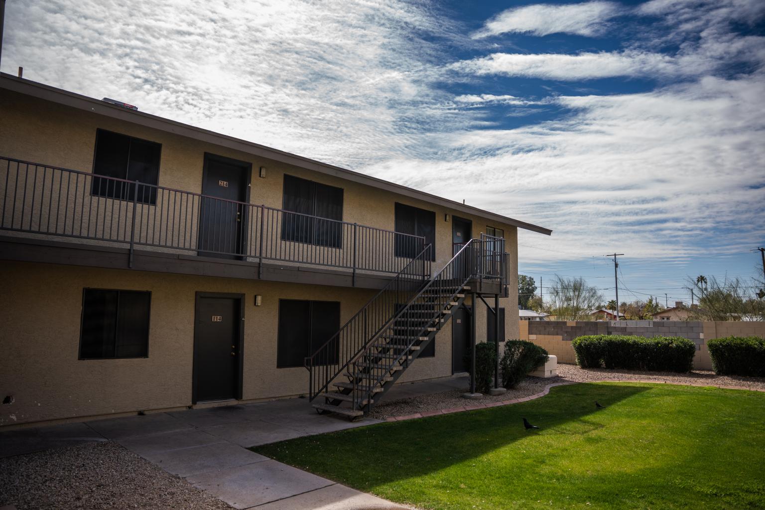 Apartment complex in the Valley