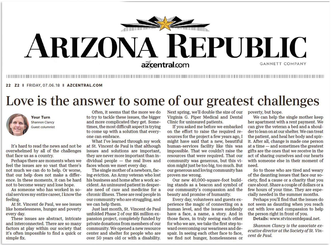 Shannon Clancy Arizona Republic Opinion