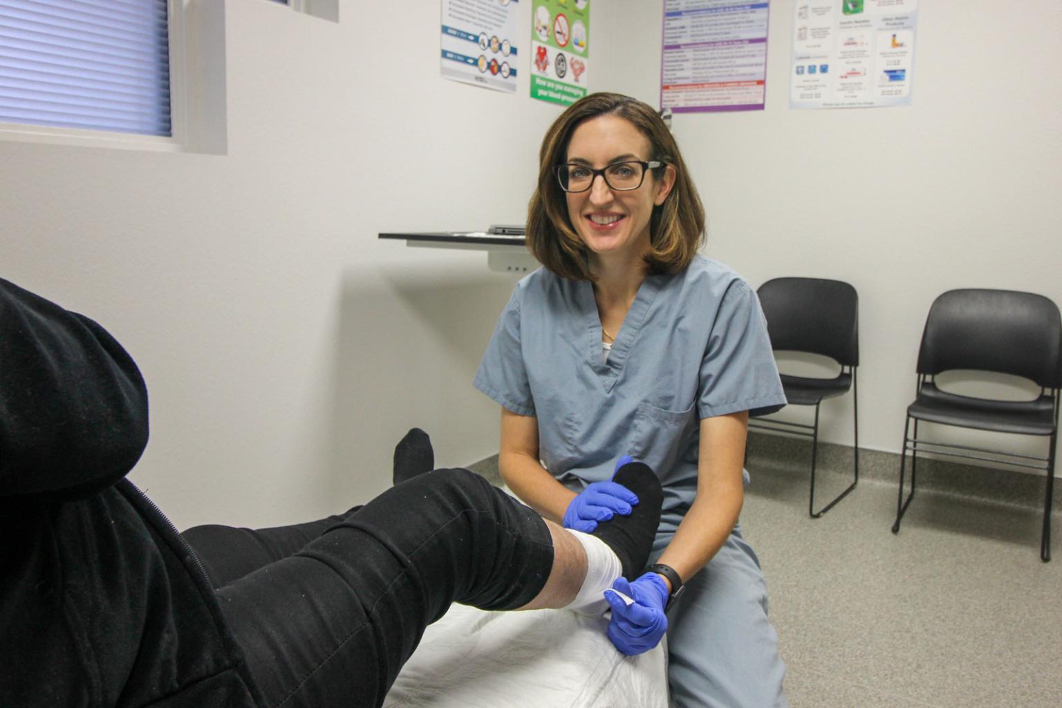 Erin Tharalson, SVdP Wound Care Director Erin Tharalson, SVdP Wound Care Director