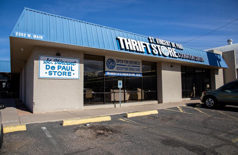 mesa-thrift Mesa thrift store exterior