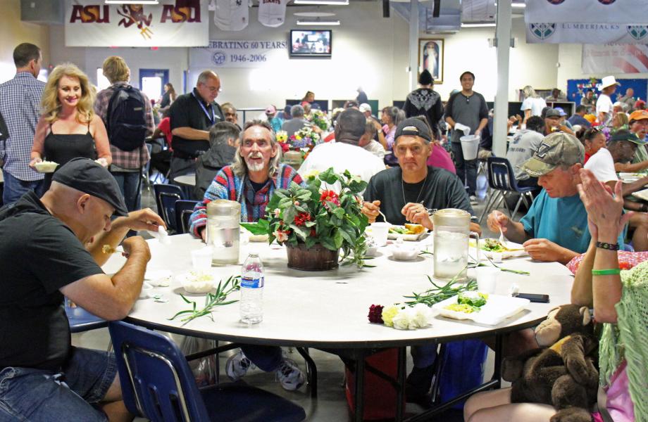 Easter at SVdP's Phoenix Dining Room on the Human Services Campus