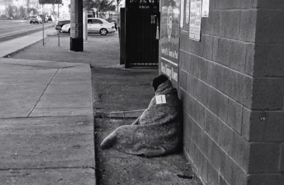 A man Jasmine encountered while helping with the PIT count.