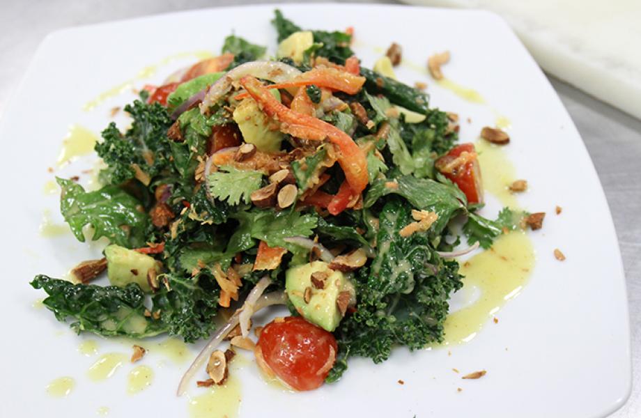 Farm to Fork Spring Kale Salad