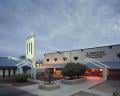 Exterior shot of the Virginia G. Piper Medical and Dental Clinic