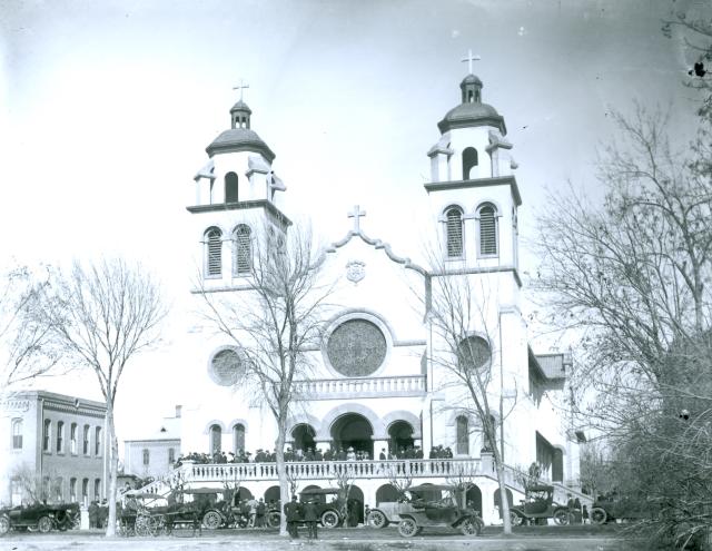 Historic photo of St. Mary's Basilica